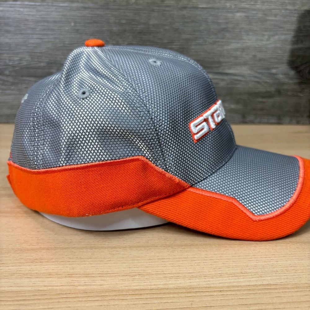Vintage Starter Hat Cap Strap Back Gray Orange Adjustable Y2K - Picture 8 of 12